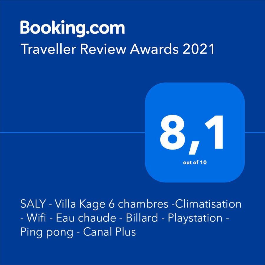 SALY - Villa Kage 6 chambres -Climatisation - Wifi - Eau chaude - Billard - Playstation - Ping pong - Canal Plus Extérieur photo